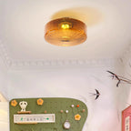 June Amber Glass Ceiling Light - product image 5