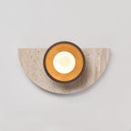 Dvaluvyi Individual Creativity Travertine Wall Lamp