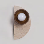Dvaluvyi Individual Creativity Travertine Wall Lamp