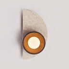 Dvaluvyi Individual Creativity Travertine Wall Lamp