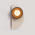 Dvaluvyi Individual Creativity Travertine Wall Lamp