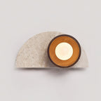Dvaluvyi Individual Creativity Travertine Wall Lamp