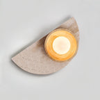 Dvaluvyi Individual Creativity Travertine Wall Lamp
