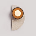Dvaluvyi Individual Creativity Travertine Wall Lamp