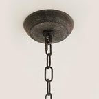 Eirikuvyi Vintage Creativity Metal Wood Lantern Pendant Lamp