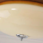Povio Glass Flush Mount Ceiling Light