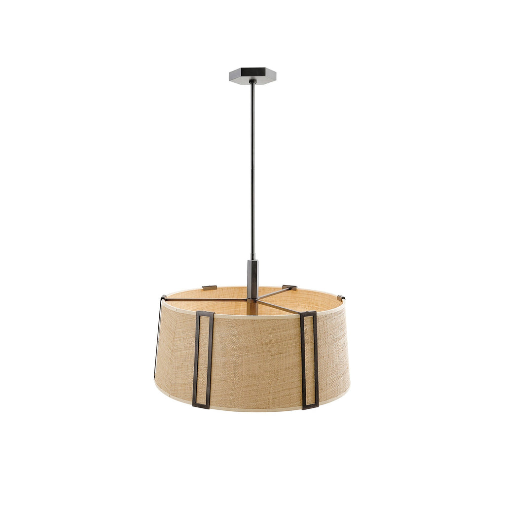 Gloruvyn Modern Minimalist Natural Metal Chandelier