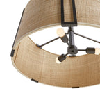 Gloruvyn Modern Minimalist Natural Metal Chandelier