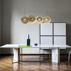 Himinuvyn Nordic Modern Metal Crystal Chandelier