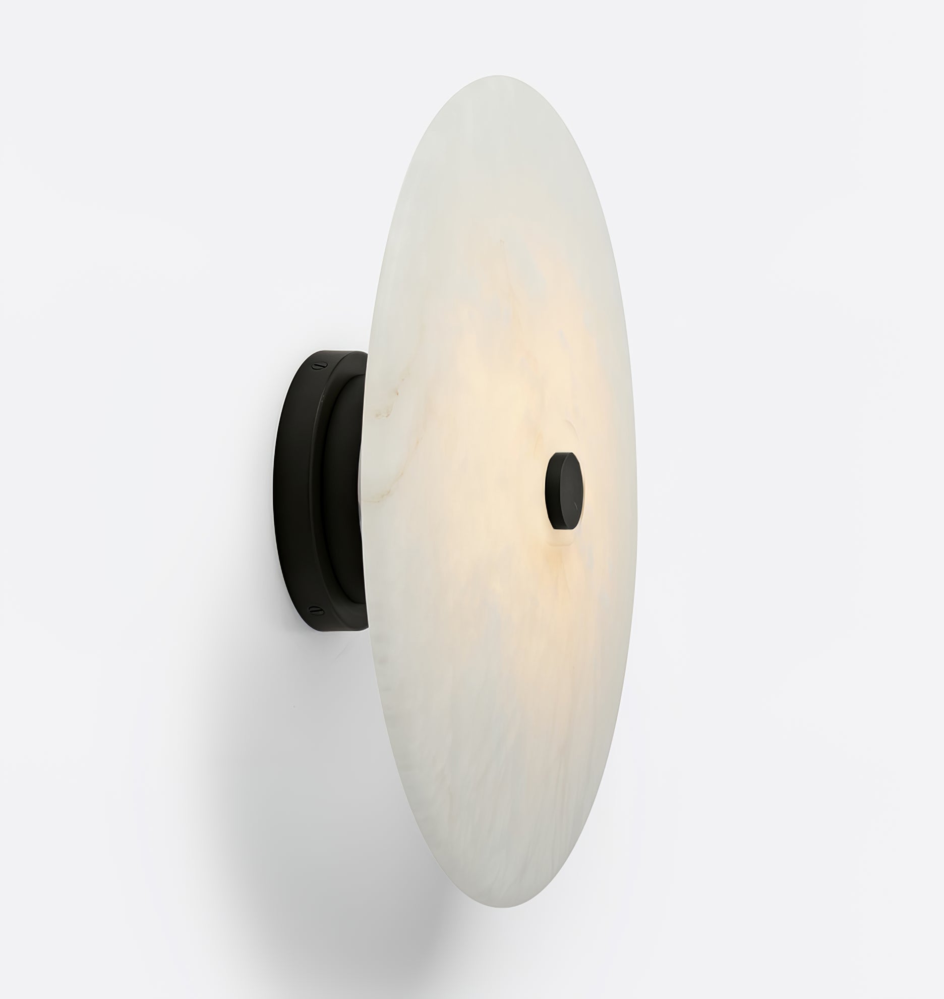 Jarnbruvyn Modern Brass Alabaster Ceiling Light