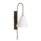 Ildvuvyi Modern Premium Brass Fabric Metal Wall Lamp