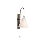 Ildvuvyi Modern Premium Brass Fabric Metal Wall Lamp
