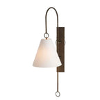 Ildvuvyi Modern Premium Brass Fabric Metal Wall Lamp