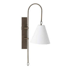 Ildvuvyi Modern Premium Brass Fabric Metal Wall Lamp