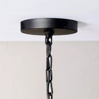 Kvennuvyn Modern Minimalist Metal Fabric Chandelier