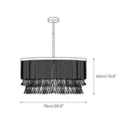 Ljomuvyn Postmodern Luxury Wood Metal Chandelier