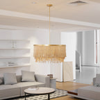 Odette Chandelier Wood and Coconut beads