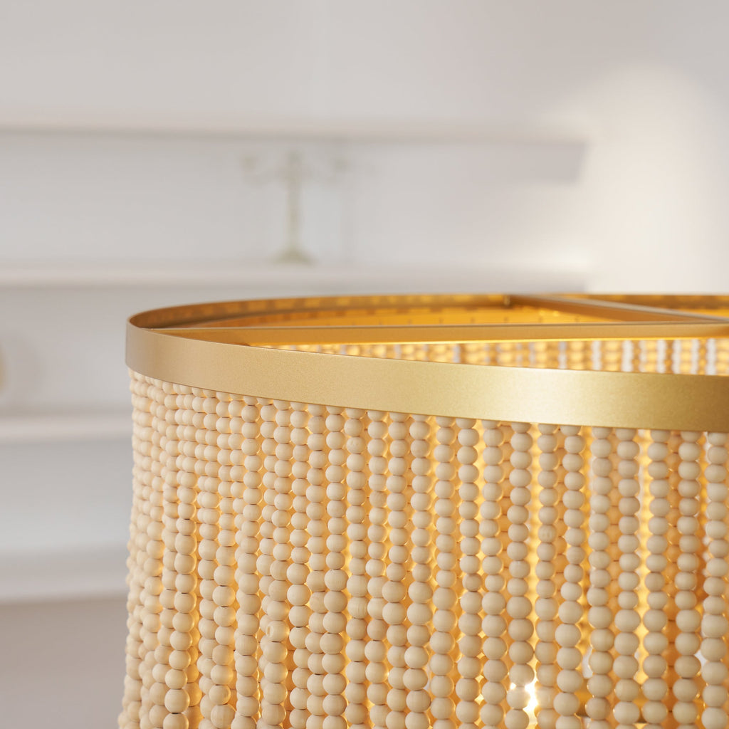 Ljomuvyn Postmodern Luxury Wood Metal Chandelier