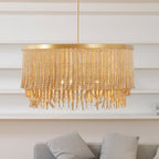 Ljomuvyn Postmodern Luxury Wood Metal Chandelier