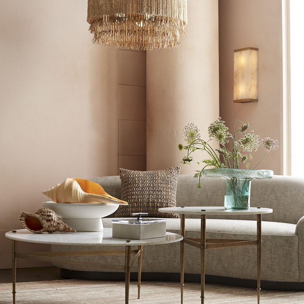 Odette Chandelier Wood and Coconut beads