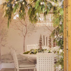 Odette Chandelier Wood and Coconut beads