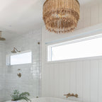 Odette Chandelier Wood and Coconut beads
