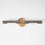Solvain Modern Brass LED Wall Light