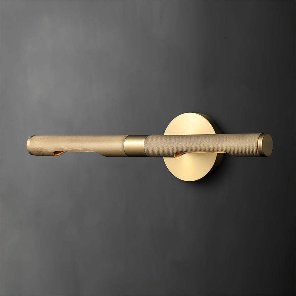 Solvain Modern Brass LED Wall Light