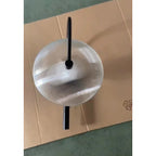 Norduvyn Modern Minimalist Art Metal Glass Wall Lamp