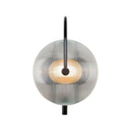 Norduvyn Modern Minimalist Art Metal Glass Wall Lamp