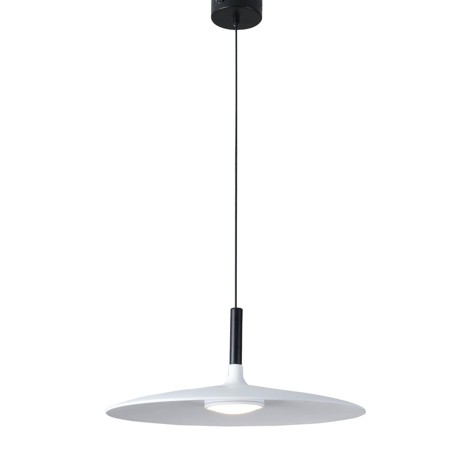 Lustra Pendant Lamp Aluminum Flat Disc