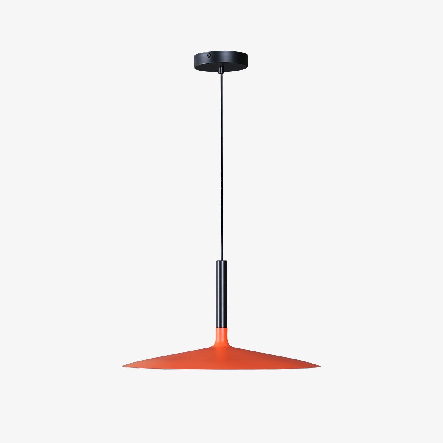 Lustra Pendant Lamp Aluminum Flat Disc