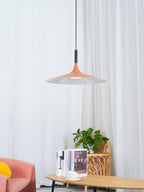 Lustra Pendant Lamp Aluminum Flat Disc