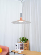 Lustra Pendant Lamp Aluminum Flat Disc