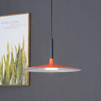 Lustra Pendant Lamp Aluminum Flat Disc