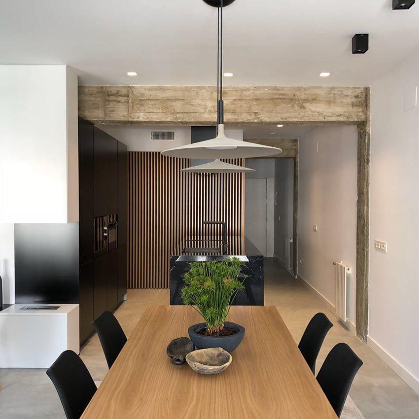 Lustra Pendant Lamp Aluminum Flat Disc