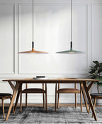Lustra Pendant Lamp Aluminum Flat Disc