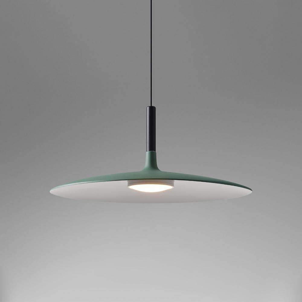 Lustra Pendant Lamp Aluminum Flat Disc