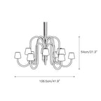 Ostruvyn Modern Premium Glass Chandelier