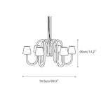 Ostruvyn Modern Premium Glass Chandelier