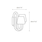 Norduvyi Modern Minimalist Aluminum Wall Lamp