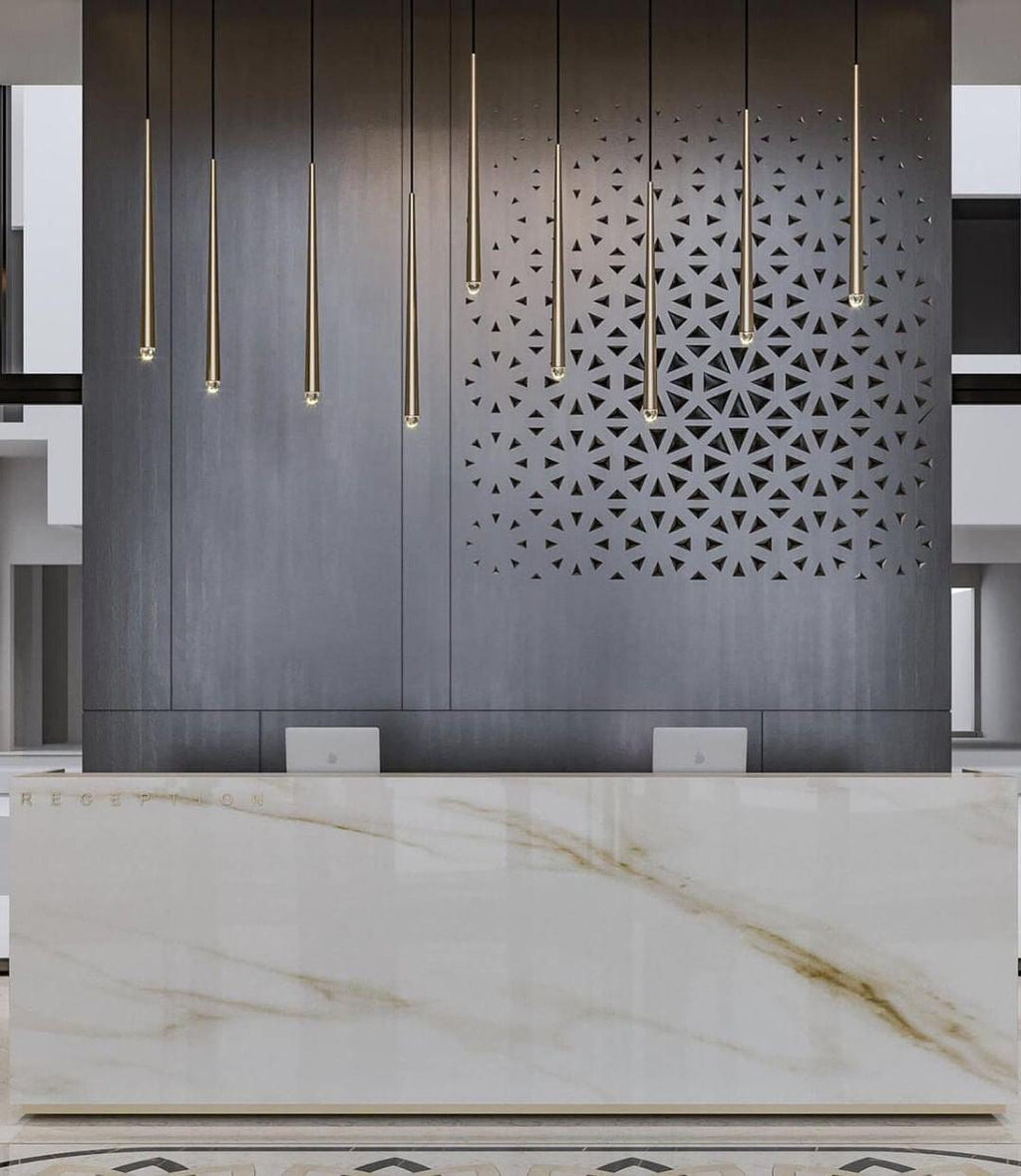 Chandelier Crystal Shade Brass Blackened Silver Luxe  Staircase