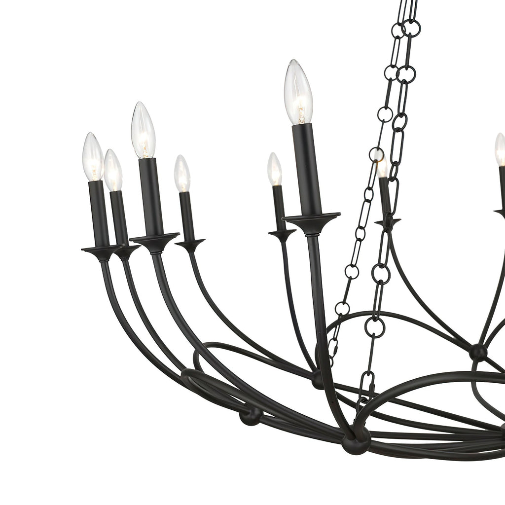 Ostruvyi Modern Minimalist Industrial Metal Chandelier