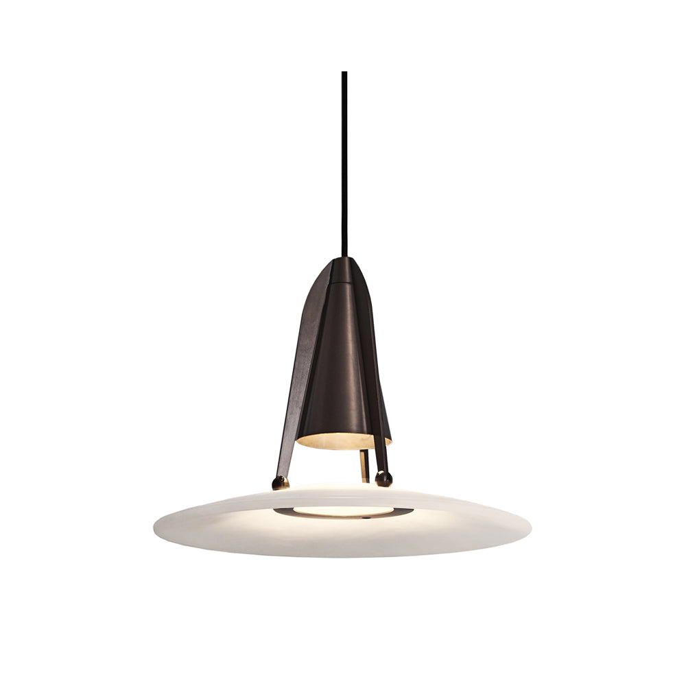 Aragon Pendant Light Alabaster  Fusion