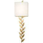 Plotuvyo Modern Minimalist Grove Brass Fabric Metal Wall Lamp