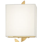 Plotuvyo Modern Minimalist Grove Brass Fabric Metal Wall Lamp