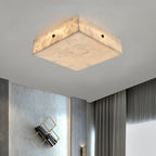 Rauduvys Modern Minimalist Alabaster  Ceiling Light