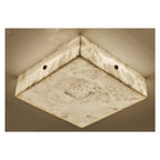 Rauduvys Modern Minimalist Alabaster  Ceiling Light