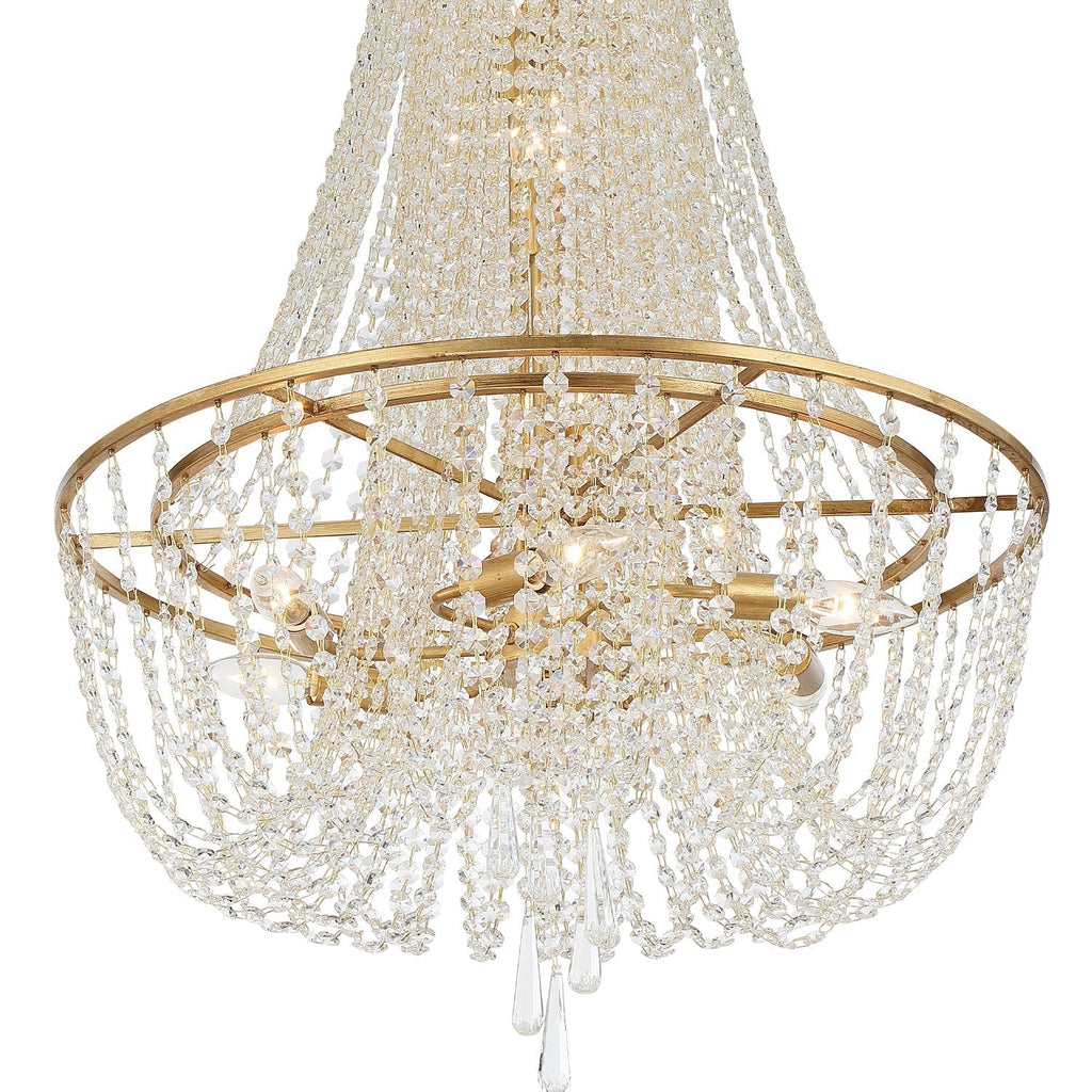 Sifuvys Postmodern Luxury Metal Crystal Chandelier