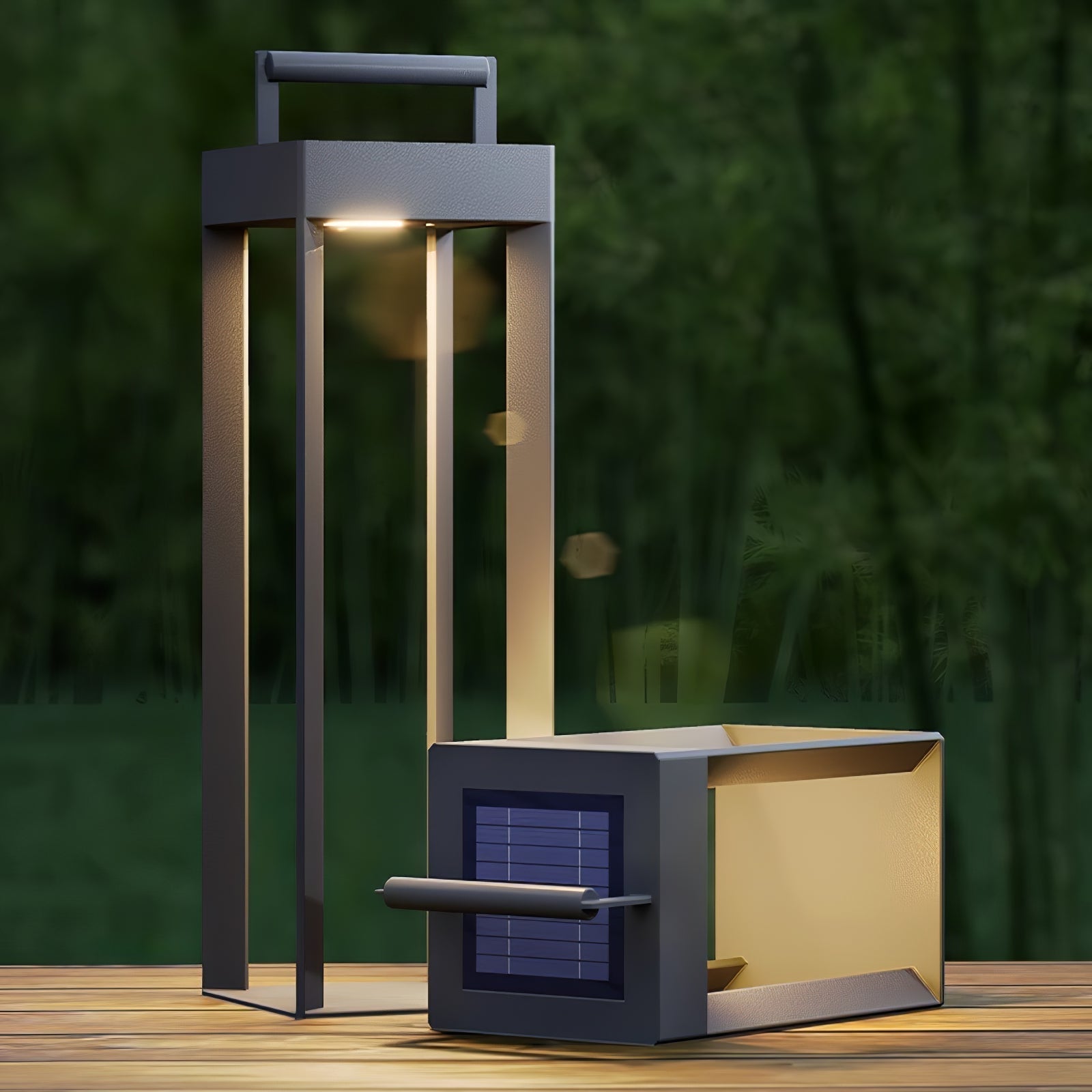 Ray Solar Lantern Outdoor Lamp Minimalism